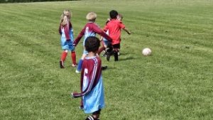 images from St Maelruans FC under8 team